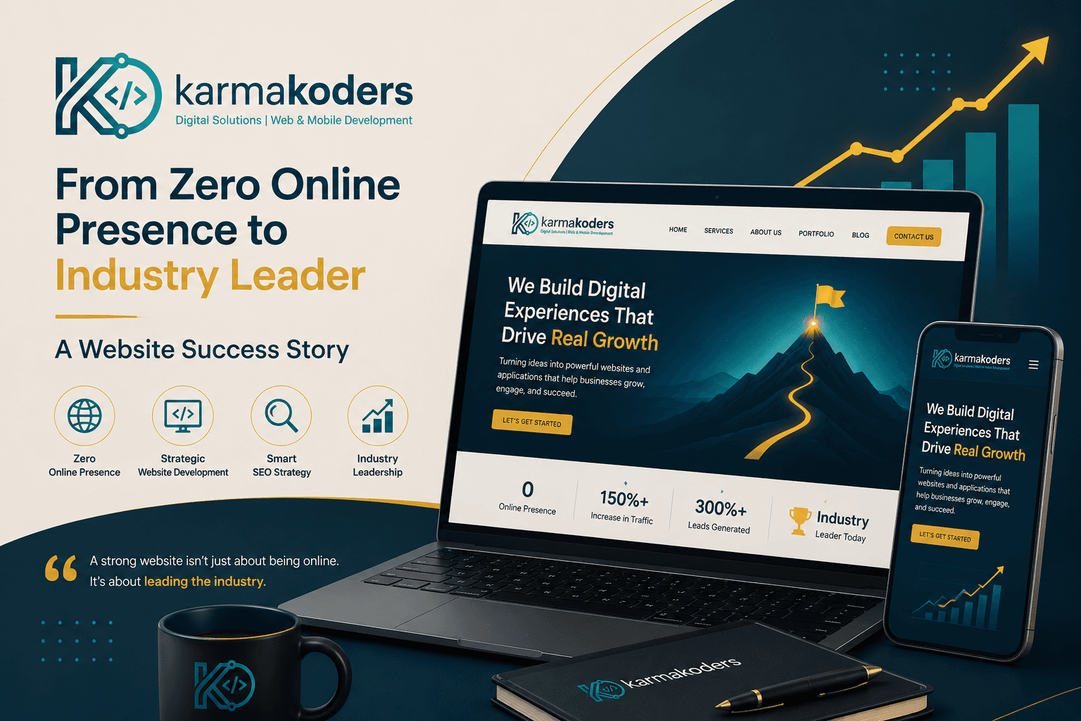 From Zero Online Presence to Industry Leader: A Website Success Story